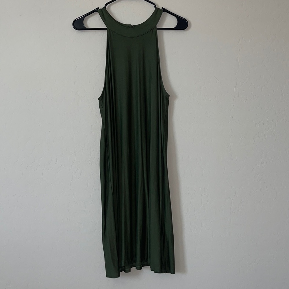 Olive Green Dress